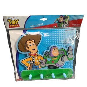 Disney Pixar Toy Story Wall Hook Featuring Woody & Buzz Lightyear By Decofun - N